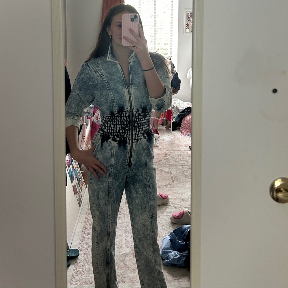Retrofete Deidra Denim Jumpsuit